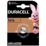 DL1616 Duracell Blister 1pz. batteria Duracell elettronica al litio DL1616. IEC: CR1616, 3V