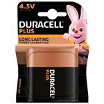 Blister 1 batteria pila DURACELL alcalina Piatta 4,5 V 3LR12 MN1203 PLUS Power