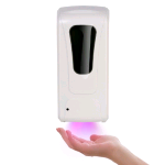 64250545, Dispenser automatico modello GELLY PLUS per GEL igienizzante per mani con luce UV sanificante.
