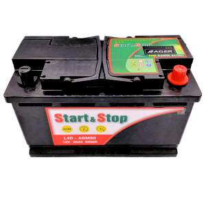 Accessoire auto : STECO - Batterie voiture 12V Start & Stop AGM L3