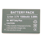 10633_GMBH, Batteria MOTOROLA DEFY Plus, Li-ion, 3,7V, 1500mAh, 5,6Wh