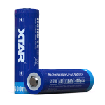 XTA21700-4900 XTAR, Li-ion 21700 Batteria Ricaricabile Li-ion size 21700 3,7V 4900mAh con circuito di protezione