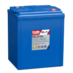 6SLA130L, FIAMM, AGM VRLA 6V 130Ah.(C10) battery, expected life >12 years, ABS flame retardant container (UL94 V0), Dim.20,8x17,4xH.24,7cm. Weight: 23Kg. ON REQUEST, ASK FOR QUOTATION AND DELIVERY
