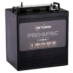 DCB145-6 Yuasa, Batteria Yuasa DBC145-6, Equivalente Trojan T145+ , Deep Cycle Battery, 6V 260Ah (20hr.)