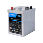 LDCG6-220E, Batteria Ciclica GEL Deep Cycle VRLA Ermetica al piombo 6V 220Ah (20 hr) Term. M8/AP, Peso: 32Kg. Dim.24,4x19XH.27,5cm