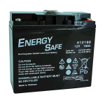 ES12-18_412180, Batteria Ermetica al piombo AGM Energy Safe 12V 18Ah Terminale FM5 bolt. cod. 412180