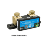 SHU050150050, SMART-SHUNT_500A (SHU050150050), SMART SHUNT 500A/50mV Victron Energy Smart Shunt con il Bluetooth integrato, Vin 6,5-70 VDC, completo di cavi