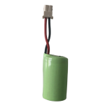 CR2-MLX, Batteria litio Panasonic CR2 (3V) NON ricaricabile con cavi e connettore Molex per impianti Teknox e Pess technologies