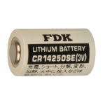 CR14250SE, Sanyo FDK Battery 1/2AA Batteria al litio 3V 850 mAh. Dimensioni: Diam. 14,50 x H. 25mm