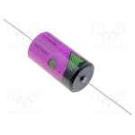 SL-2770/P, TADIRAN Lithium battery, Primary lithium-thionyl chloride (Li-SOCl2), 3.6V 8.5Ah. Size C with rheophores