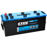 ER660, Batteria EXIDE Dual Purpose ad Acido Libero 12V 140Ah 750A Polo Positivo SX Dimensioni: 513x189x223mm