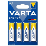 LR6/AA-4106-BL4, Blister 4 batterie Alcaline VARTA ENERGY LR6/AA 4106 AA Stilo, made in Germany