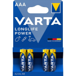 LR03/AAA-4903-BL4, Blister 4 batterie Alcaline VARTA HIGH ENERGY Longlife Power LR03/AAA 4903, Ministilo, made in Germany