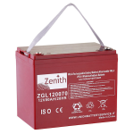 ZGL120070, Batteria Zenith ZGL120070 sigillata AGM serie ZGL 12V 80 Ah/20h. M6