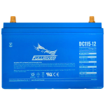 DC115-12, FULLRIVER Batteria Deep Cycle AGM DC Series, 12V 115Ah (C20). Dim.328x169xH.241mm.. Terminal: M8