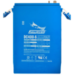 DC400-6, FULLRIVER Batteria Deep Cycle AGM DC Series, 6V 400Ah (C20). Dim.295x179xH.424mm.. Terminal: DT