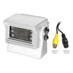 970059, 1/4CCD Camera colori 8IR per retromarcia Input 12V