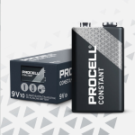 PC1604-BOX10, Procell, Pila alcalina Constant Power size 9 Volt 6LR61 Box da 10 pz. (ex Duracell Industrial MN1604)