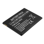 Battery for Smartphone Doro 8035, Li-ion, 3,8V, 2500mAh, 9,5Wh