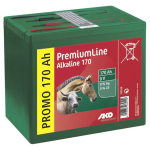 ALK9V-170AH, Batteria a secco Alcalina (Non ricaricabile) 9 Volt 170 Ah. Dim.19x12,5xH.16cm per recinti elettrici