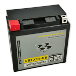 CBTX14-BS, BLAZE Batteria READY carica pronta all'uso 12V 12Ah 185A CCA A(EN), Polo Positivo SX