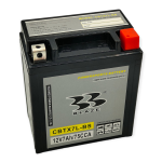 CBTX7L-BS, BLAZE Batteria READY carica pronta all'uso 12V 7Ah 75A CCA A(EN), Polo Positivo DX