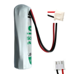 ER6C-LS14500, batteria Litio (Li-SOCl2) SAFT, 3,6V 2,6Ah. per PLC Mitsubishi compatibile con batteria MAXELL ER6C