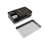 99990_GMBH, Tool Set for Smartphones, Tablets and others with 101 screwdriver bits and 21 disassembly accessories