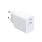 950058 (AP18WTC), Adattatore da rete 100-240V, USB+USB Type-C 18W, Marca: Alcapower