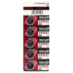 Vendita CR2025 B 5 Blister 5 pile Maxell Lithium Battery 3V