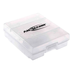 4000740, Ansmann Portabatterie Organizer 1-4 batterie Stilo AA o Ministilo AAA