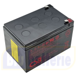 HR1251WF2 CSB, Batteria AGM ricaricabile al piombo 12v 51W per cella per UPS, Faston 6,3mm.