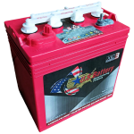 US 8 VGC XC3, US Battery Deep Cycle Battery 8V 170Ah (20hr.), Flooded Lead Acid (FLA) non-sealed (compatibile Trojan T875, T-875)