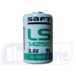 SAFT LS14250 Batteria litio Primary lithium-thionyl chloride (Li-SOCI2), 3,6V, 1,2 Ah. size 1/2 AA
