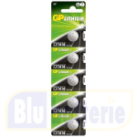 GPCR1616-C5, Blister 5 CR1616 single-break lithium batteries, 3V