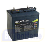 L890 Rocket, Batteria Rocket T890 Deep Cycle Battery, 8V 190Ah (20hr.) EHPT, alternativa alla T875, made in Korea
