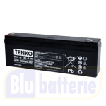 Tenko, TK12-2, Batteria AGM ermetica ricaricabile al piombo 12v 2Ah. Term. Faston 4,8mm.