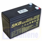 SKB SK12-7,2, Batteria AGM ermetica ricaricabile al piombo 12v 7,2Ah. Term. Faston 4,8mm.