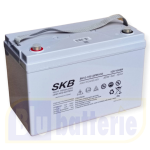 SKB SK12-100, Batteria AGM ermetica ricaricabile al piombo 12v 106Ah (C20) Term. Round M8. Design Life 10 anni