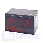 CSB GP12120F2, Batteria AGM ermetica ricaricabile al piombo 12v 12Ah. Term. Faston 6,3mm