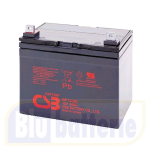 CSB GP12340, Batteria AGM ermetica ricaricabile al piombo 12v 34Ah. Term. M5 vite ad inserzione