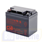 CSB HRL12150WFR, Batteria ermetica ricaricabile al piombo 12v 155W/elem - 15 min. per UPS, Term. M6