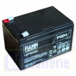 12FGH50, FIAMM High rate hermetic lead-acid battery FGH series 12V 12Ah. Faston 6,3mm. for UPS. Dim.15,1x9,8xH.9,5cm