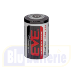 ER14250, EVE Battery, Pila litio, Primary lithium-thionyl chloride (Li-SOCl2) Size: 1/2 AA, 3,6V 1200mAh. Dim. diam.14,5x25,4mm.