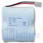 2LSH20-LOGY (BAT02 SAFT) SAFT Lithium battery NON-rechargeable, D-size spiral cell 7.2V 13Ah for DAITEM LOGISTY (BatLi02)