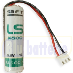 LS14500-JST-XHP03 SAFT Pacco batteria SAFT 3,6V 2,6Ah con connettore JST XHP 03