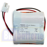 2ER34615M-DUEVI Lithium battery pack D-size spiral cells 7.2V 13Ah for DUEVI security systems