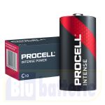 PC1400-INT-BOX10, Procell, Pila alcalina INTENSE POWER size C Mezza Torcia LR14 1,5V Box 10 pz.