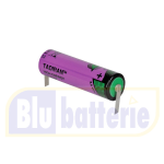 SL-760/T, TADIRAN Batteria litio, Primary lithium-thionyl chloride (Li-SOCl2), 3,6V 2,2Ah. Size AA con lamelle