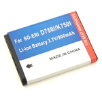 14825_GMBH, Battery for SonyEricsson SONY D750i, K750i, Li-ion, 3,7V, 900mAh, 3,3Wh